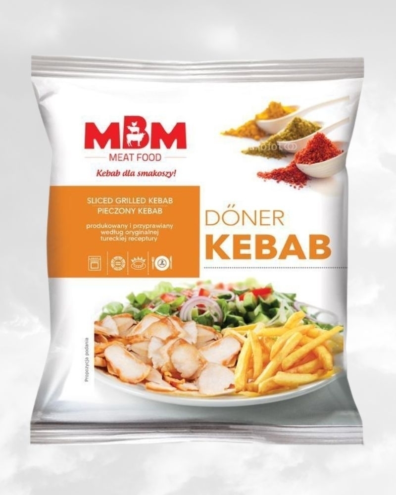 Pieczony kebab drobiowy 456